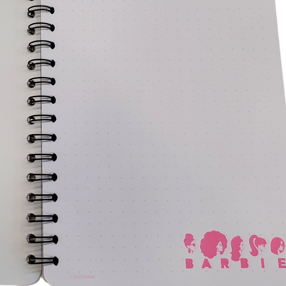 Barbie The Movie Notebook Barbie the Movie Pink Notebook Notepad Tabbed Barbie - Picture 3 of 9